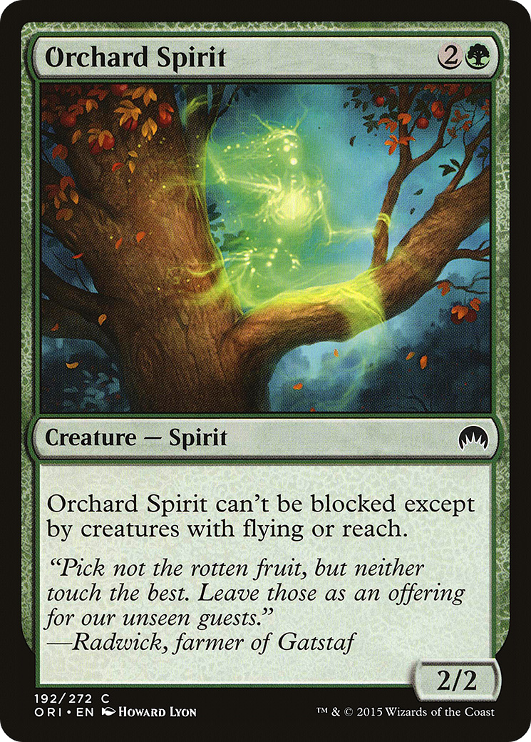 Orchard Spirit (ORI-192) - Magic Origins Foil