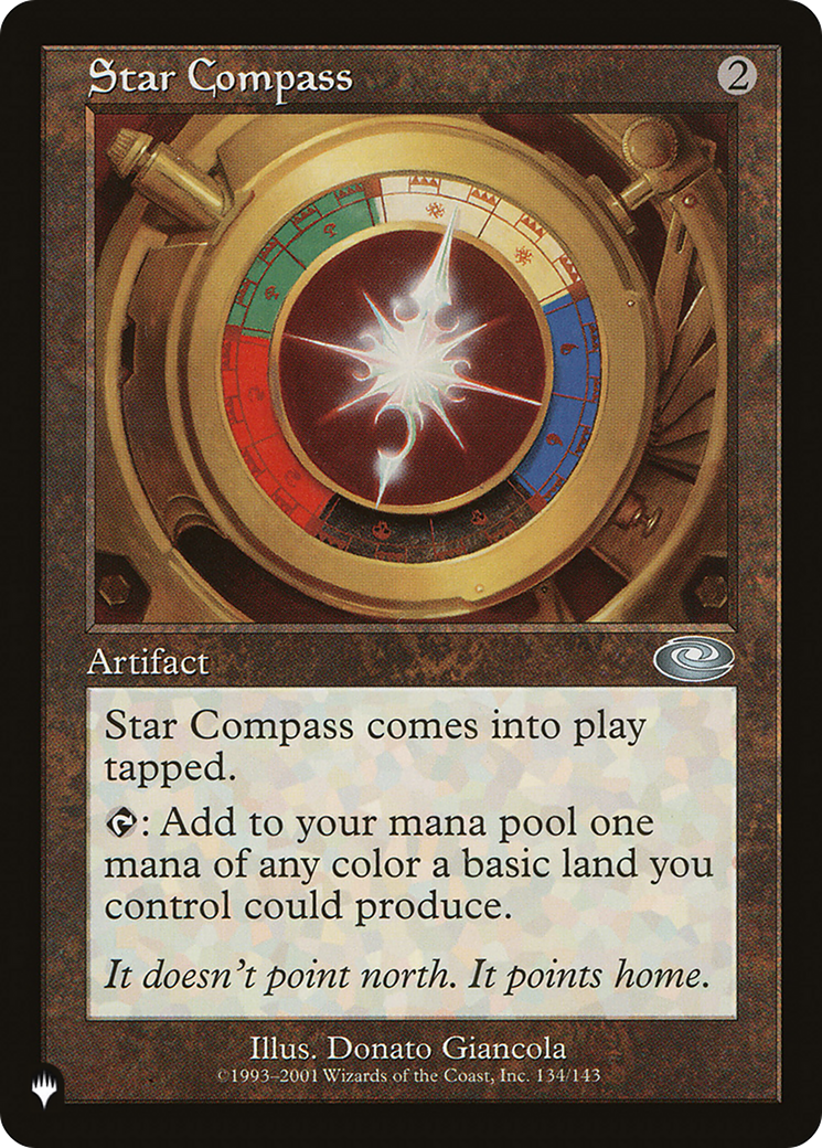 Star Compass (LIST-PLS-134) - The List
