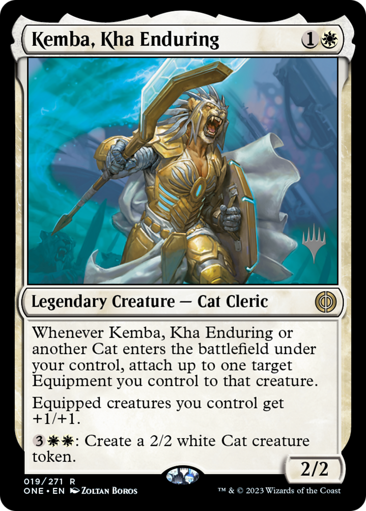 Kemba, Kha Enduring (PONE-19P) - Promotions Phyrexia : All Will Be One 