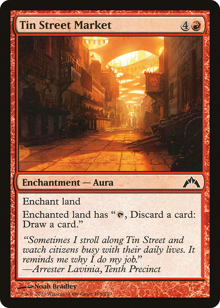 Marché de Tin Street (GTC-108) - Gatecrash Foil 