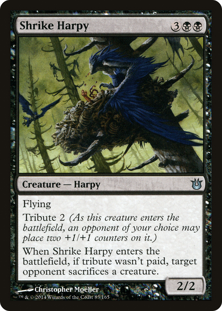 Shrike Harpy (BNG-083) - Born of the Gods Foil