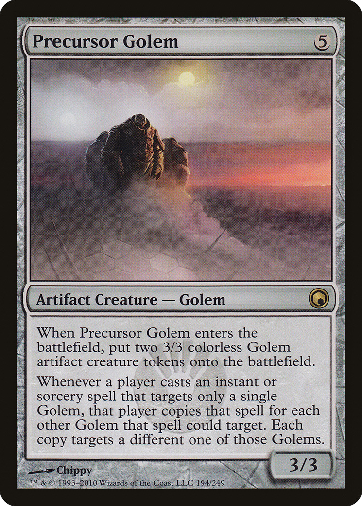Precursor Golem (SOM-194) - Scars of Mirrodin