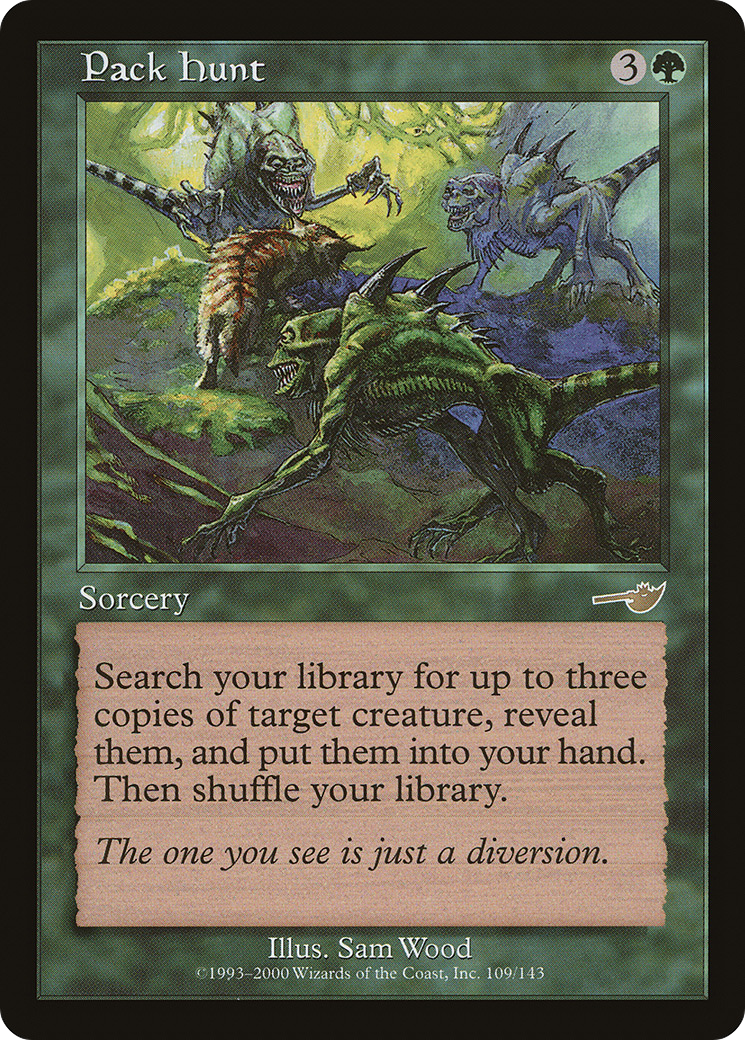 Pack Hunt (NEM-109) - Feuille Nemesis 