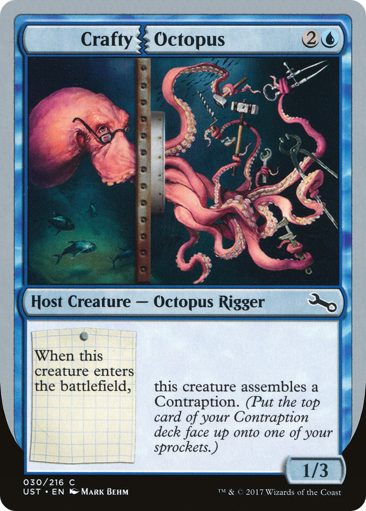 Crafty Octopus (UST-030) - Feuille instable 