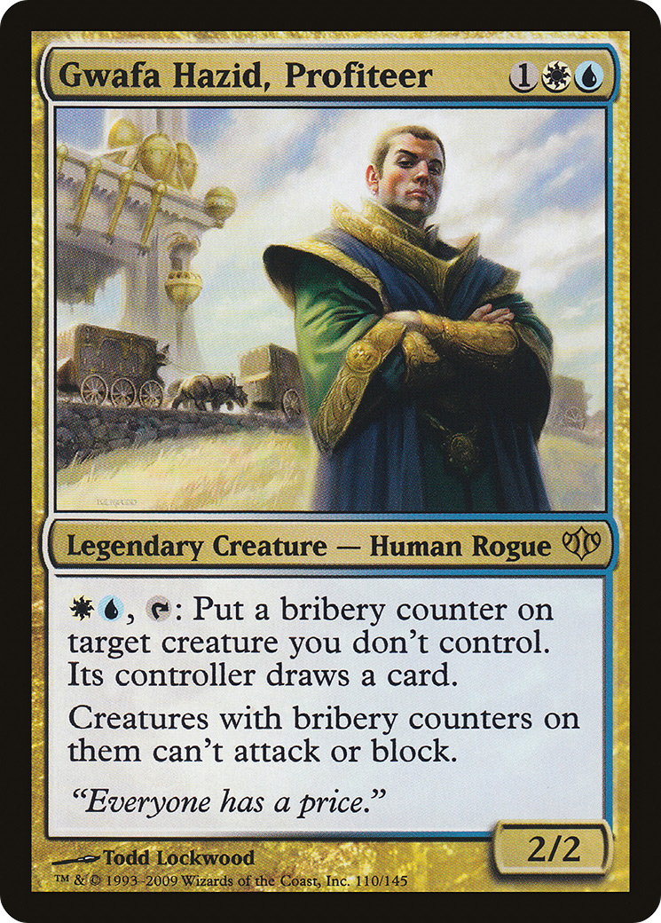 Gwafa Hazid, profiteur (CON-110) - Conflux 