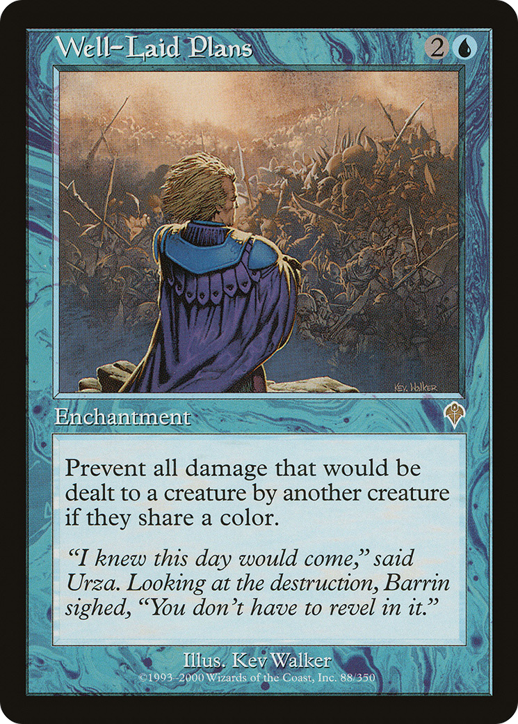 Plans bien conçus (INV-088) - Invasion Foil 