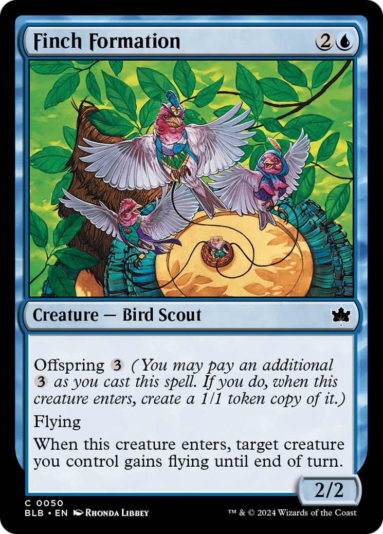 Formation Finch (BLB-050) - Bloomburrow 