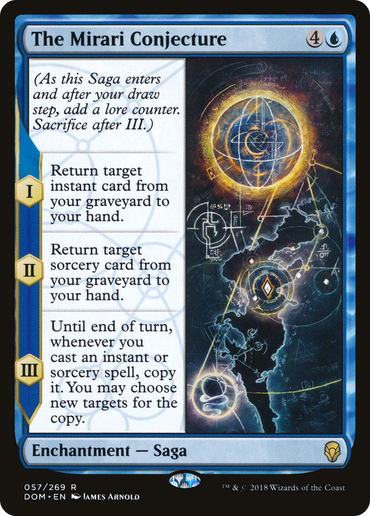 La conjecture Mirari (DOM-057) - Dominaria Foil