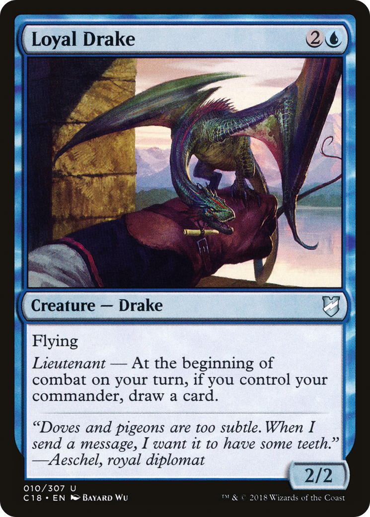 Drake loyal (C18-010) - Commandant 2018 