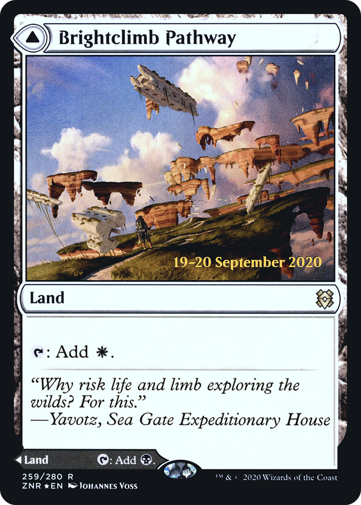 Brightclimb Pathway (PRE-259) - Zendikar Rising Promos Foil