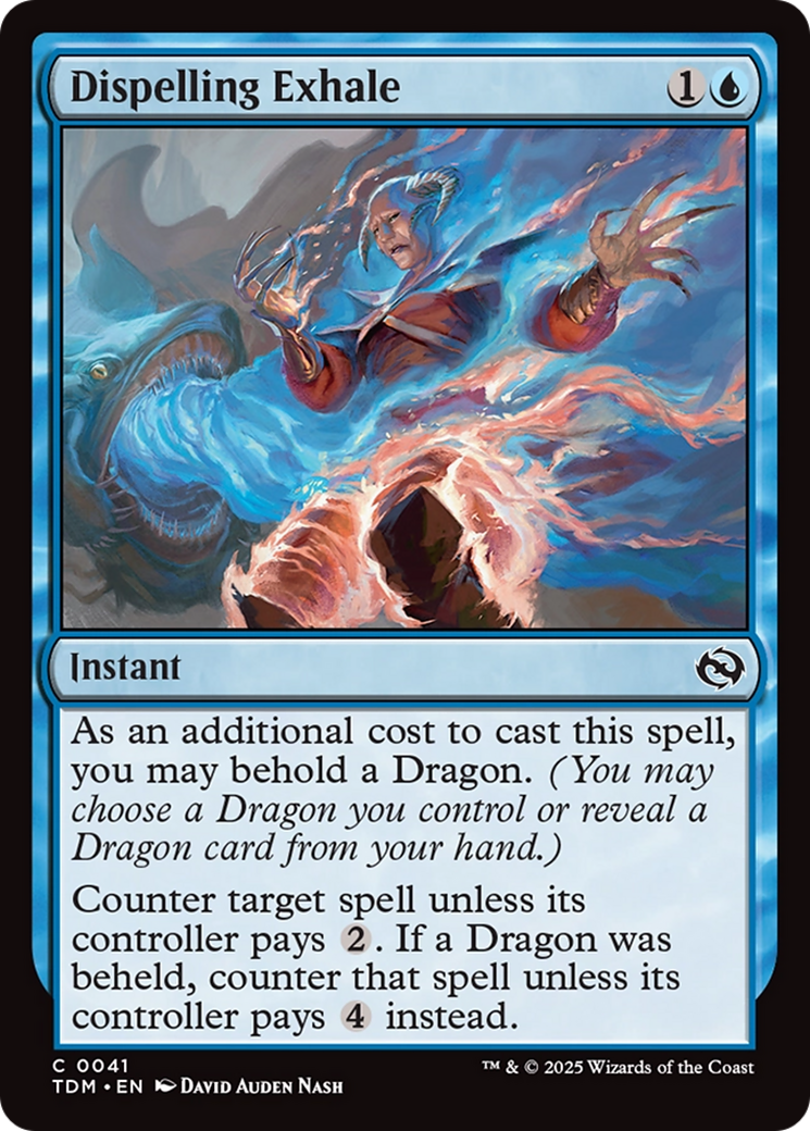 Dispelling Exhale (TDM-041) - Tarkir: Dragonstorm
