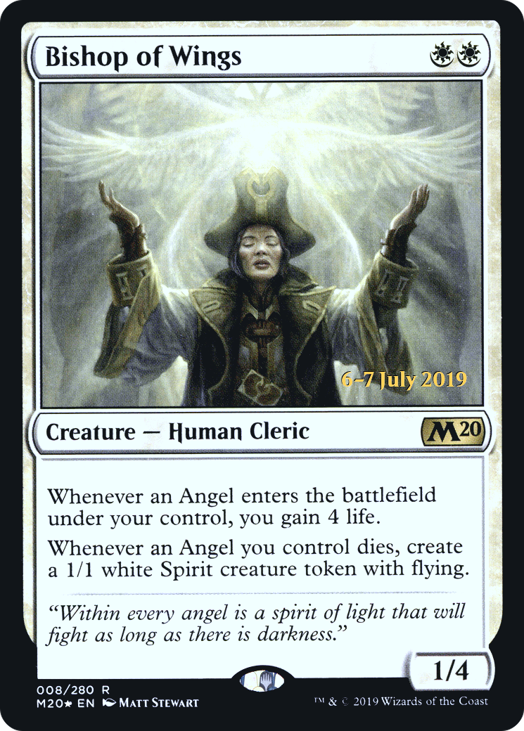 Bishop of Wings (PRE-08S) - Coffret de base 2020 Promos Foil 