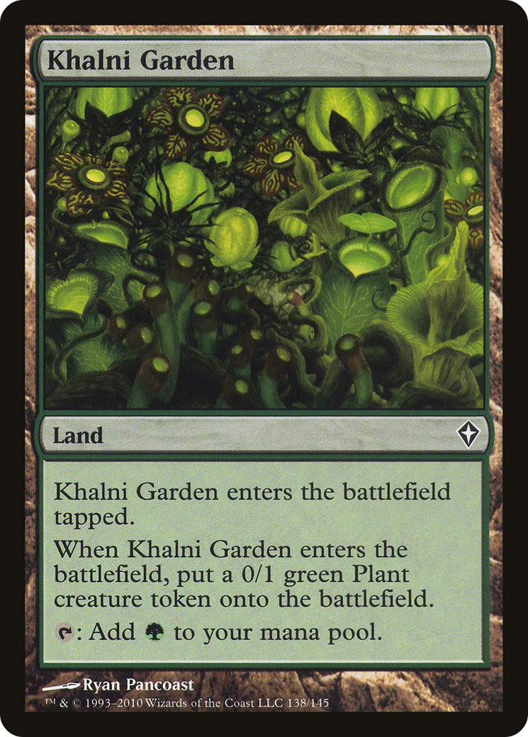 Jardin Khalni (WWK-138) - Worldwake 
