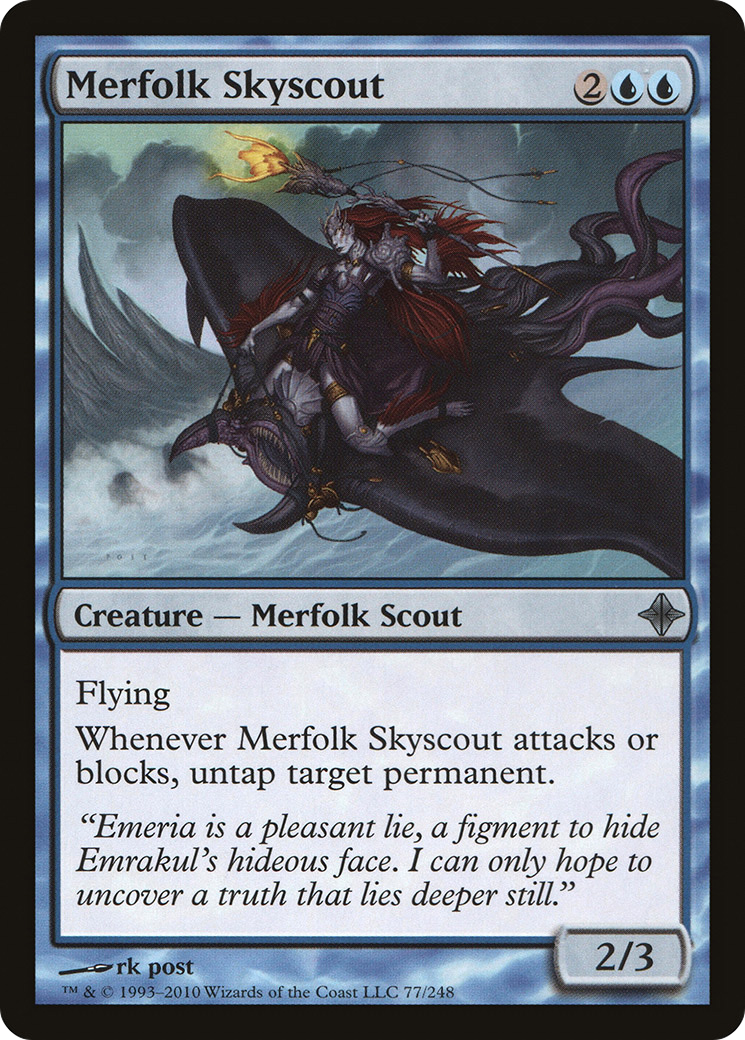 Merfolk Skyscout (ROE-077) - L'Ascension des Eldrazi 