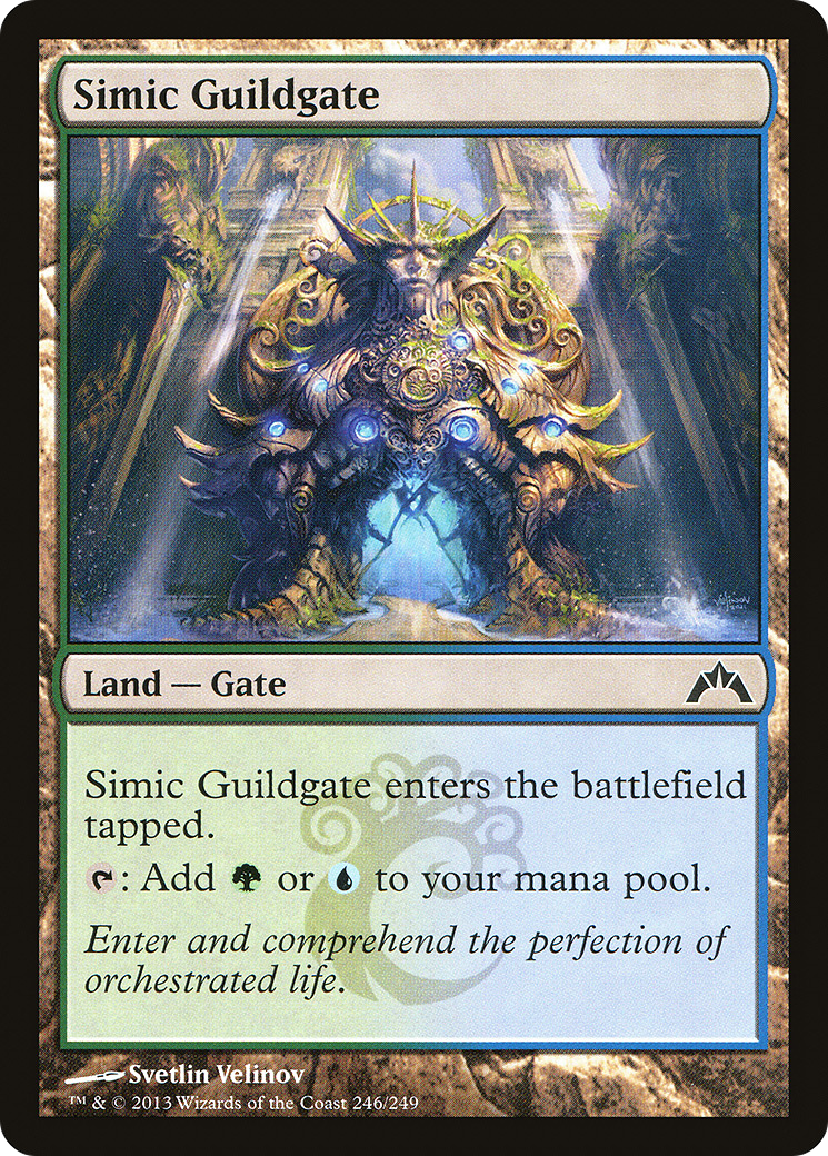Simic Guildgate (GTC-246) - Gatecrash Foil 