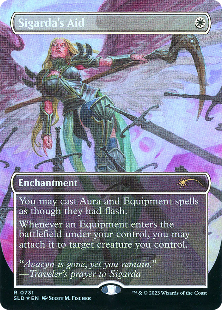 Sigarda's Aid (SLD-731) - Secret Lair Drop Foil