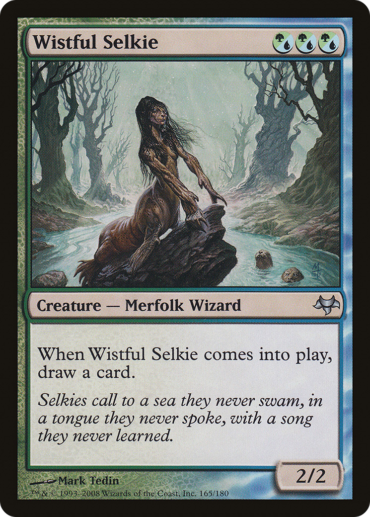 Selkie mélancolique (EVE-165) - Feuille Eventide 