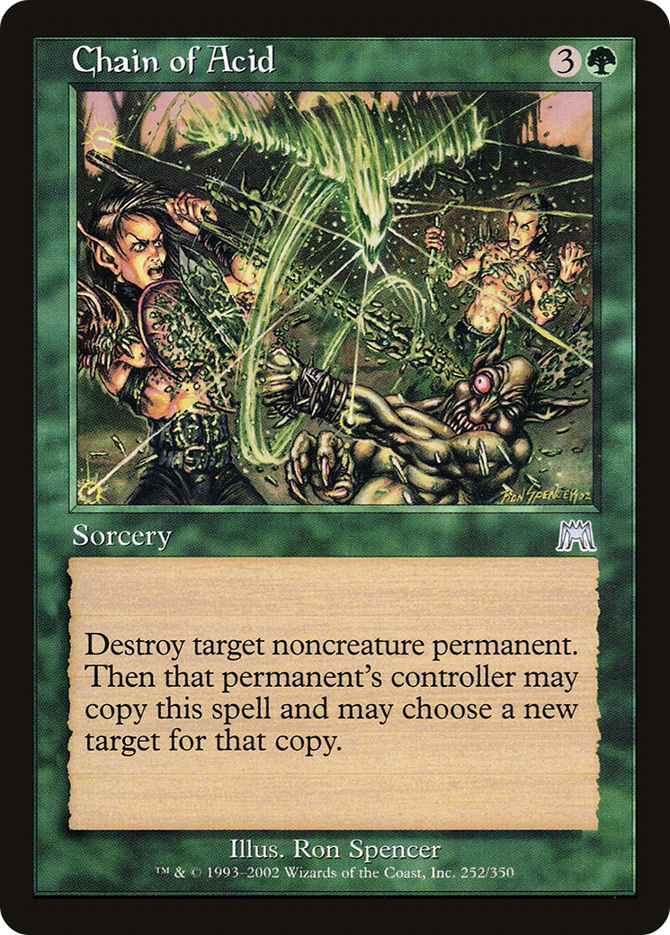 Chaîne d'acide (ONS-252) - Onslaught Foil 