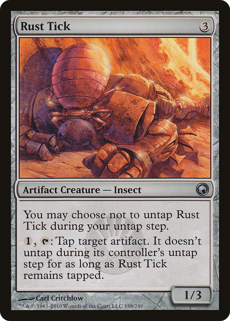 Rust Tick (SOM-198) - Scars of Mirrodin Foil