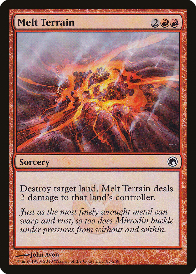 Melt Terrain (SOM-097) - Scars of Mirrodin