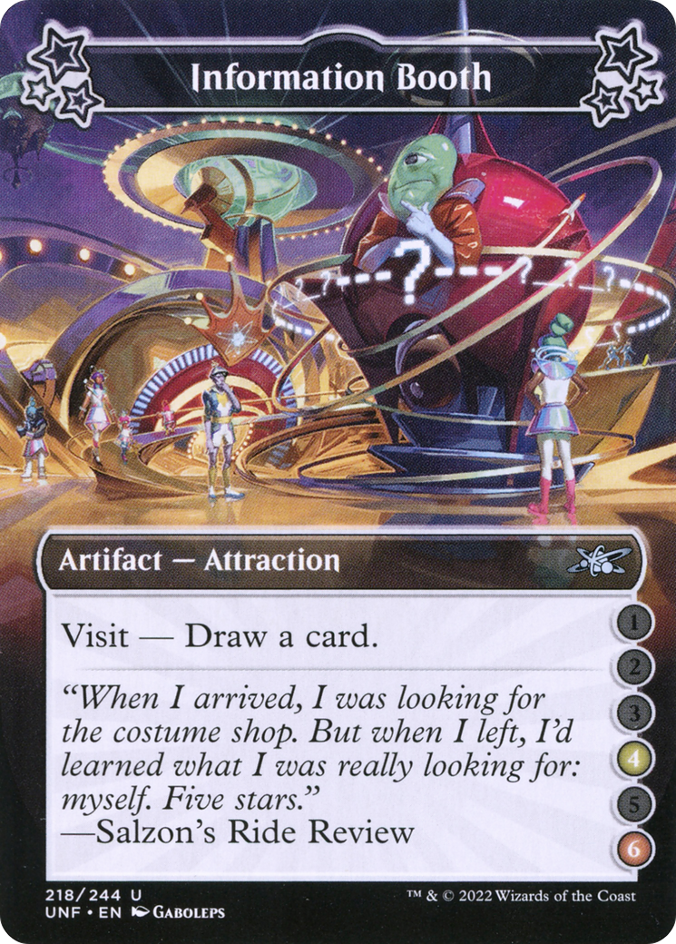 Information Booth (4-6) (UNF-218C) - Unfinity Foil