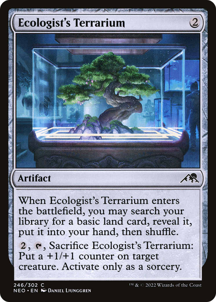 Terrarium de l'écologiste (NEO-246) - Kamigawa : Dynastie des néons 