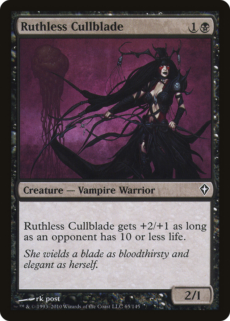 Lame de cul impitoyable (WWK-065) - Worldwake Foil