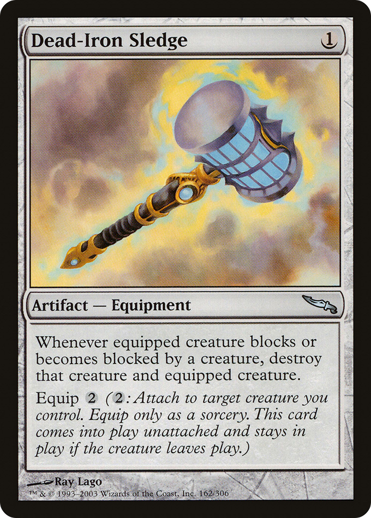 Traîneau en fer mort (MRD-162) - Mirrodin 