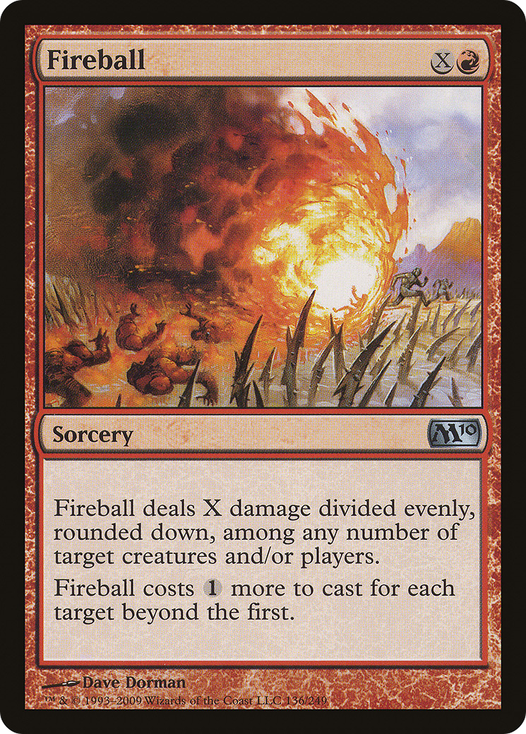 Boule de feu (M10-136) - Magic 2010 Foil