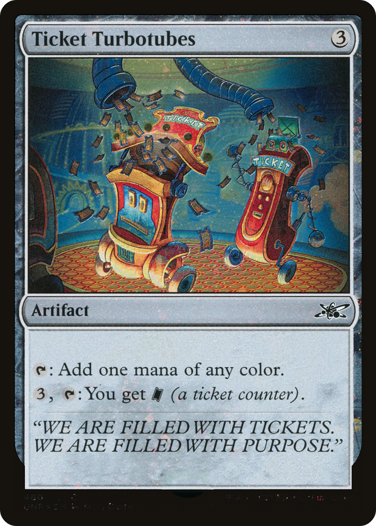 Tubes turbo Ticket (UNF-480) - Unfinity Foil 