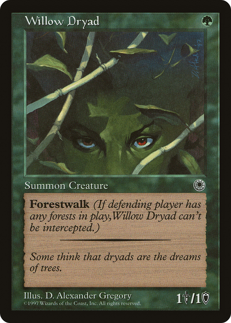 Dryade du saule (POR-193) - Portail 