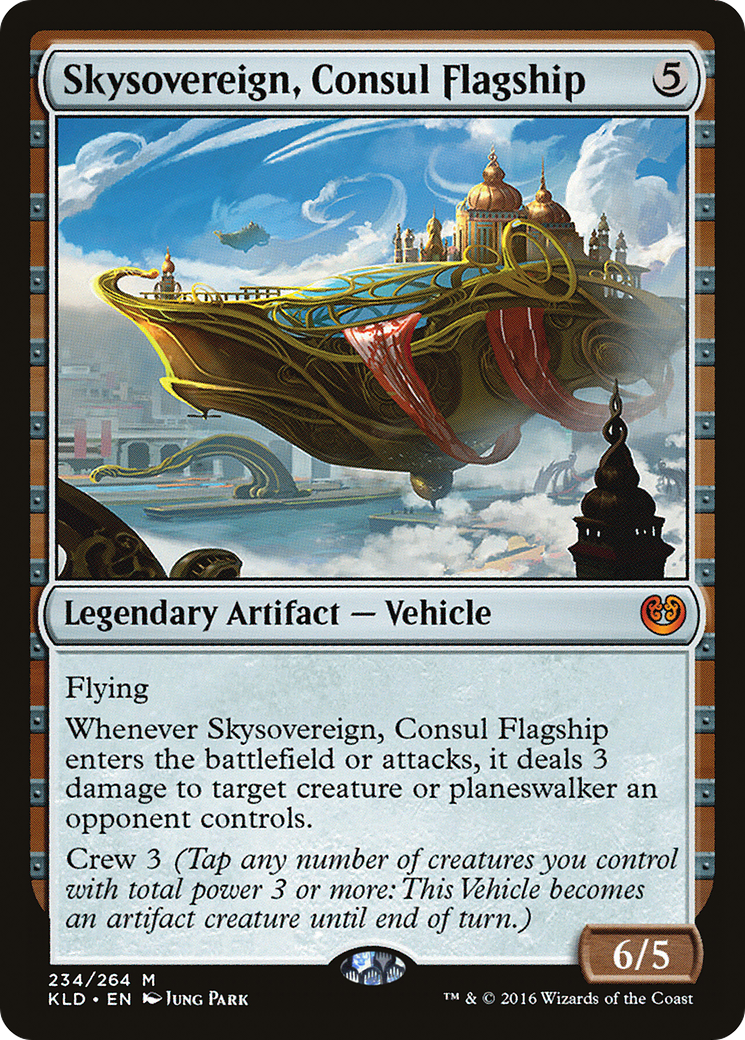 Skysovereign, vaisseau amiral Consul (KLD-234) - Kaladesh 