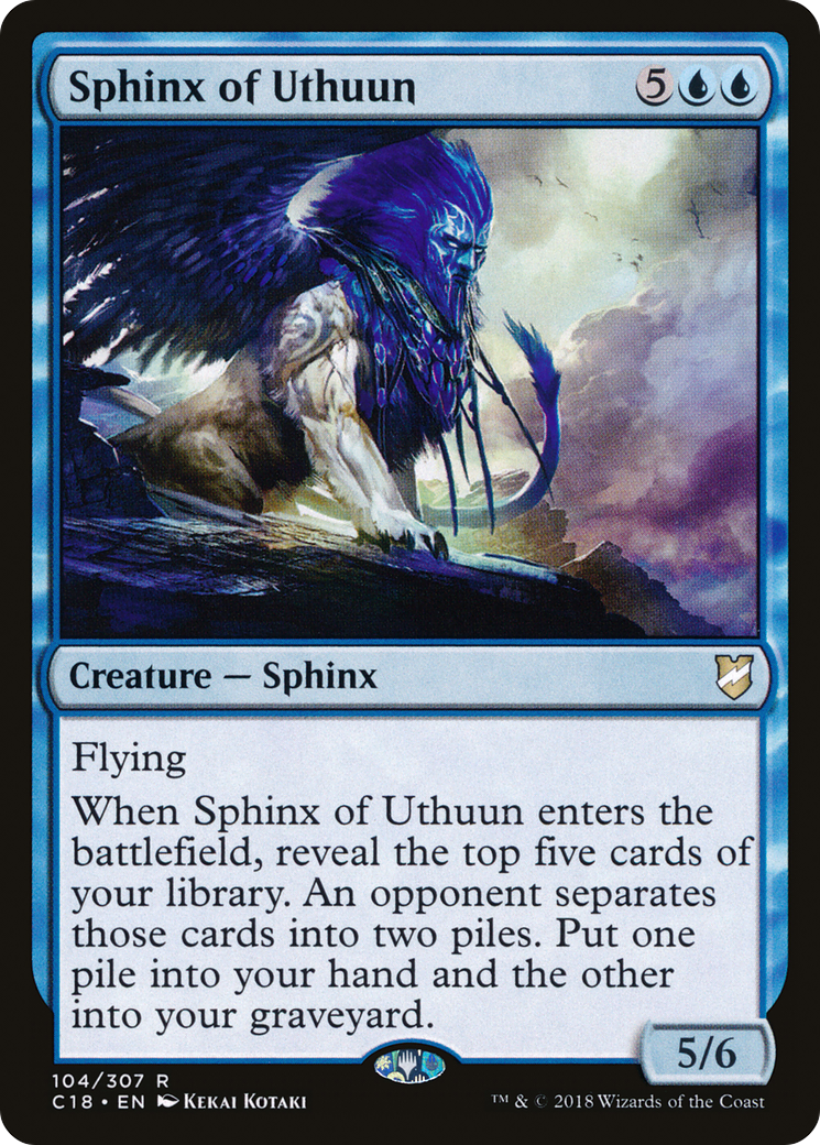 Sphinx d'Uthuun (18-104 av. J.-C.) - Commandant 2018