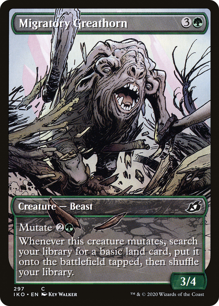 Grand-Corne migrateur (IKO-297) - Ikoria : Lair of Behemoths : (Vitrine) Feuille 