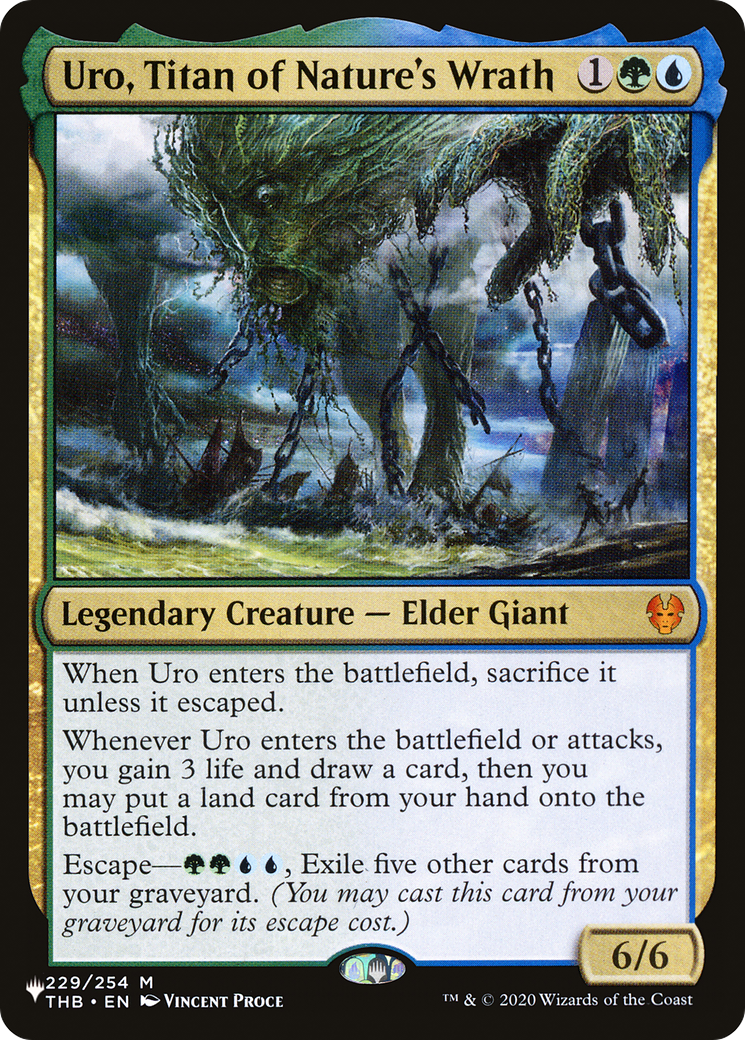 Uro, Titan of Nature's Wrath (LIST-THB-229) - The List