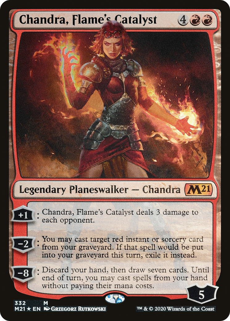 Chandra, Catalyseur de Flammes (M21-332) - Édition de base 2021 