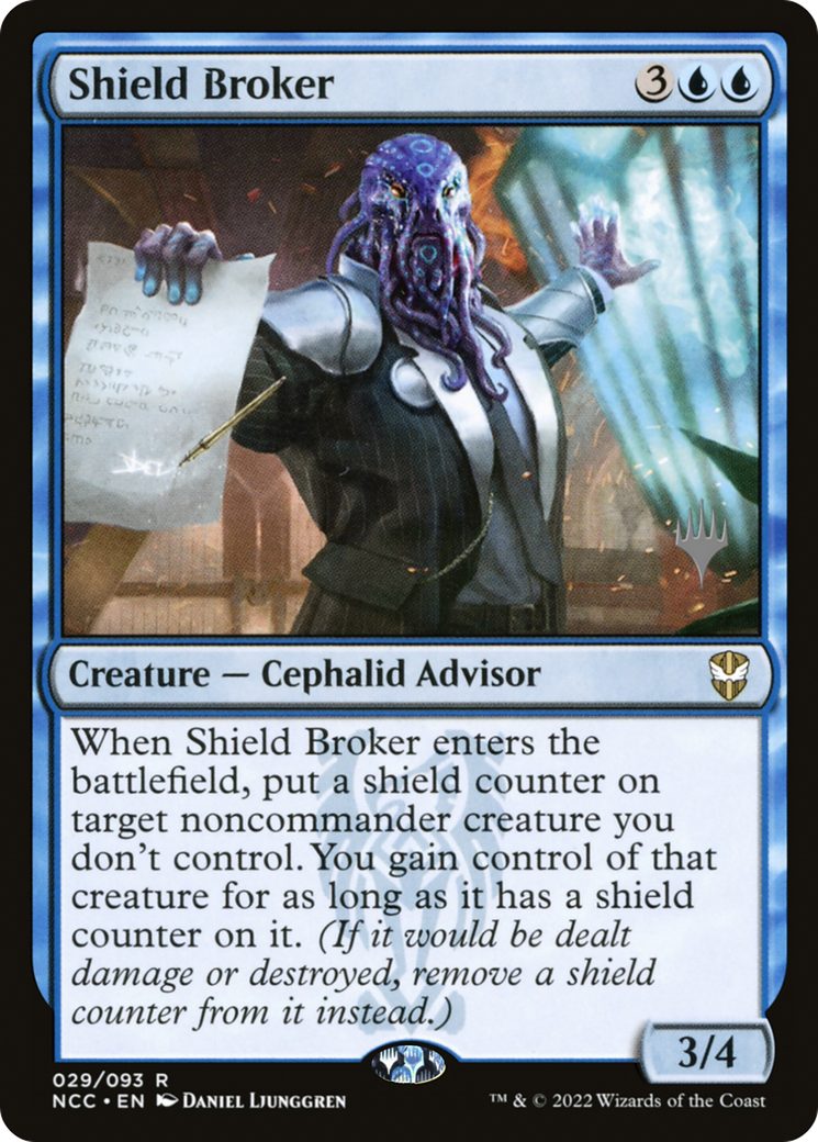 Shield Broker (PNCC-29P) - Nouvelles promotions Capenna Commander