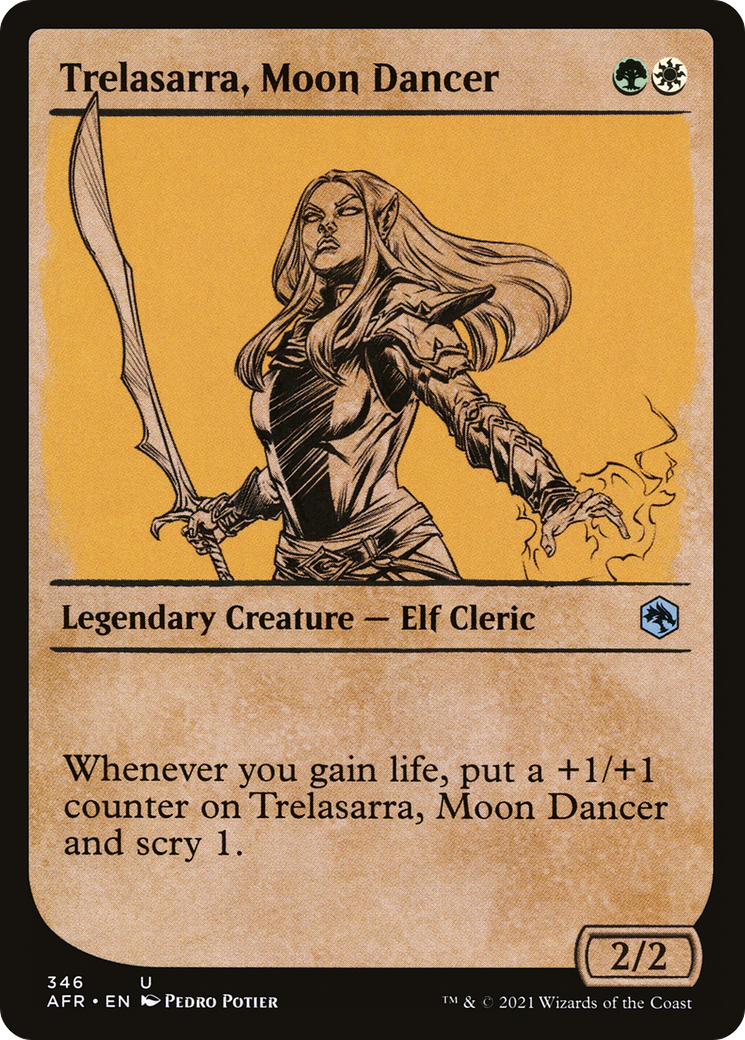 Trelasarra, Moon Dancer (Showcase) (AFR-346) - Adventures in the Forgotten Realms: (Showcase) Foil
