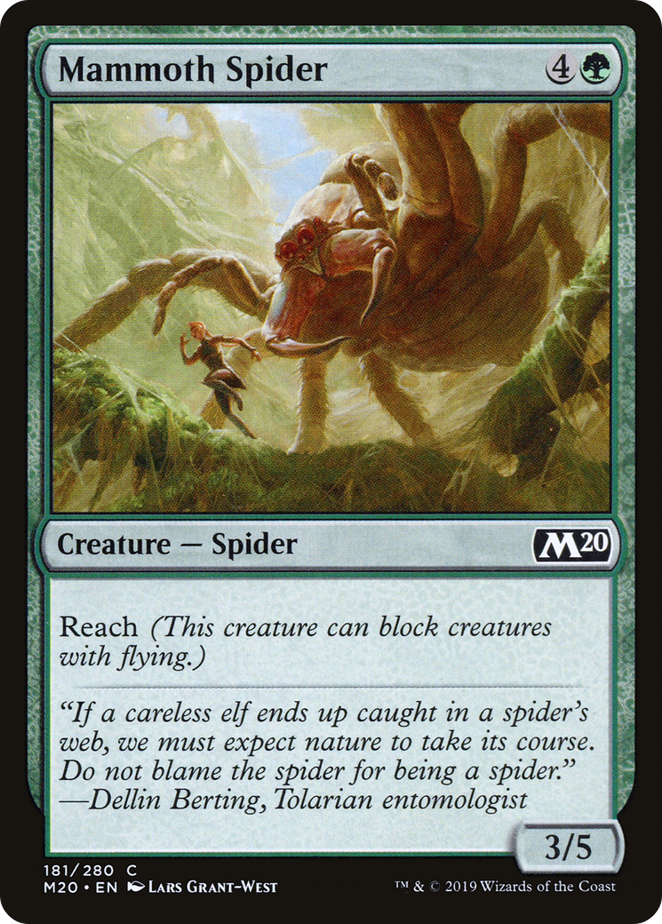 Mammoth Spider (M20-181) - Core Set 2020