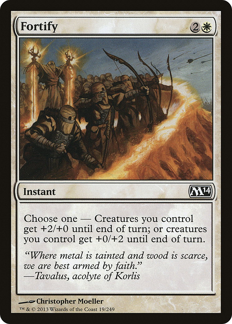 Fortifier (M14-019) - Magic 2014 Foil