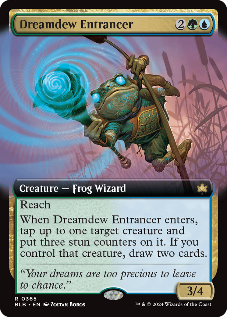 Dreamdew Entrancer (BLB-365) - Bloomburrow : (Extended Art)