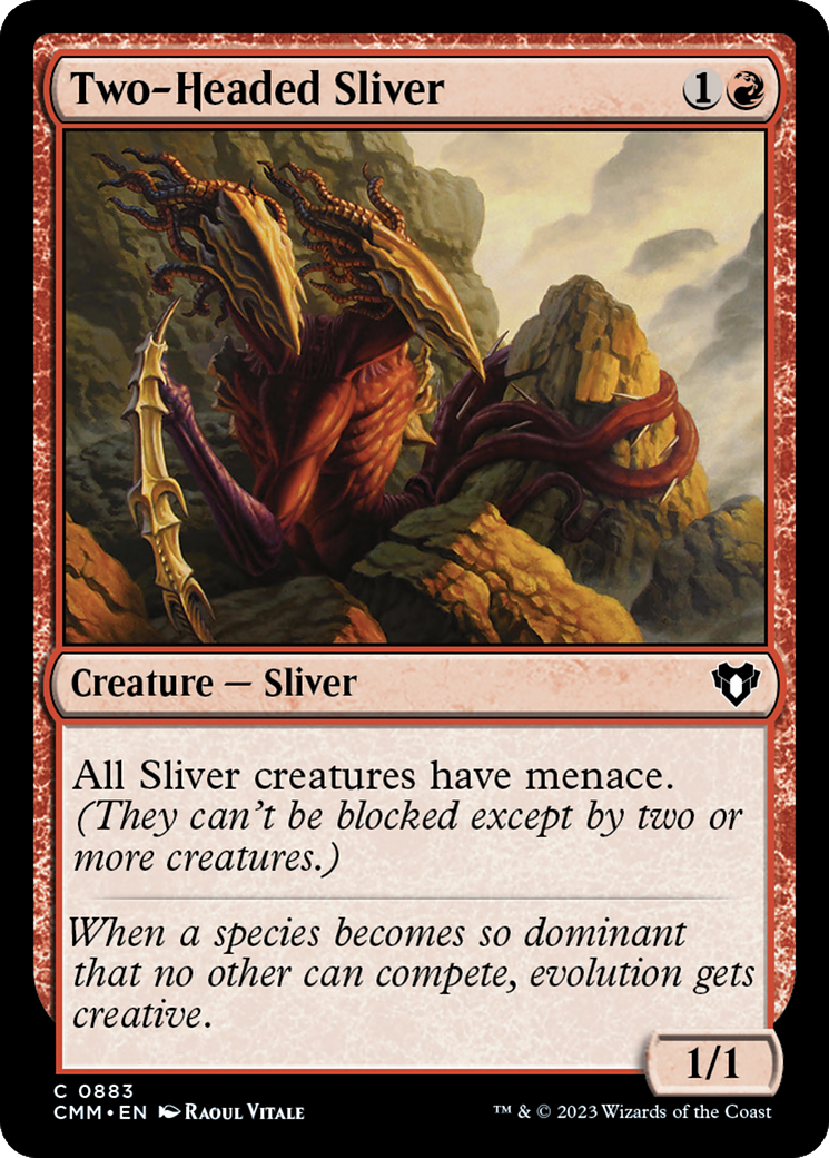 Sliver à deux têtes (CMM-883) - Commander Masters 
