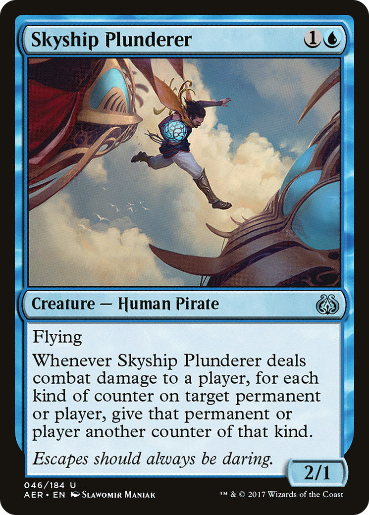 Skyship Plunderer (AER-046) - Feuille de révolte éthérée