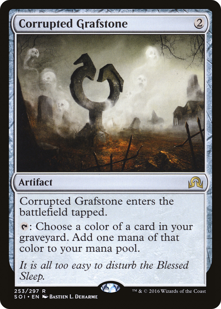 Corrupted Grafstone (SOI-253) - Shadows over Innistrad