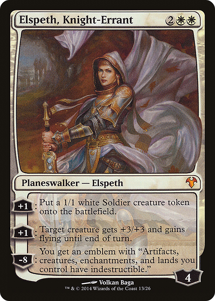 Elspeth, Chevalier errant (MD1-013) - Jeu d'événements moderne 2014