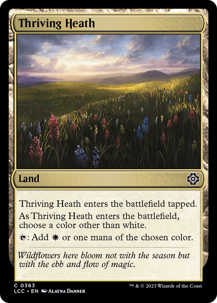 Thriving Heath (LCC-363) - Les Cavernes Perdues d'Ixalan Commandant