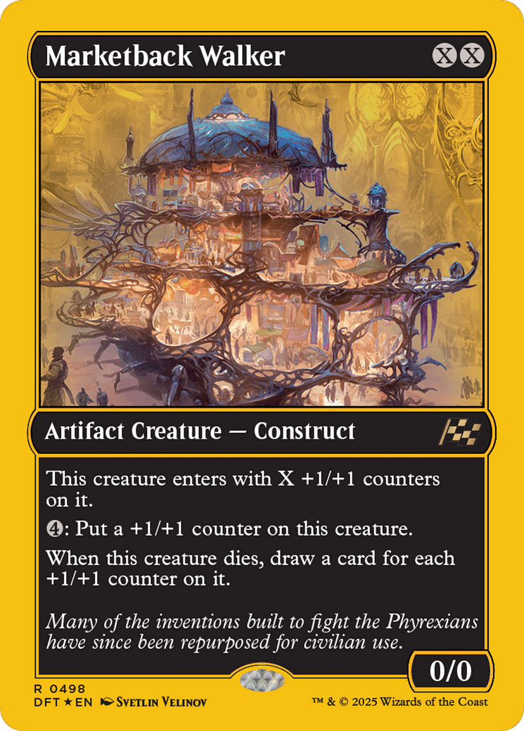 Marketback Walker (Première place) (DFT-498) - Aetherdrift Foil