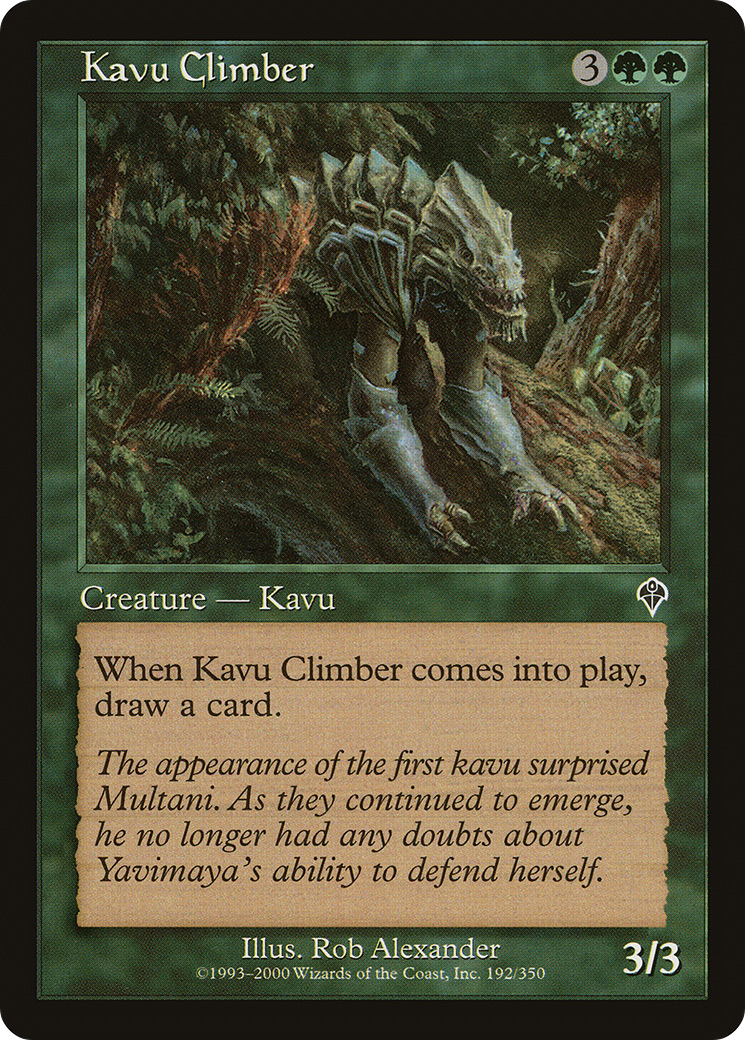 Grimpeur Kavu (INV-192) - Invasion 