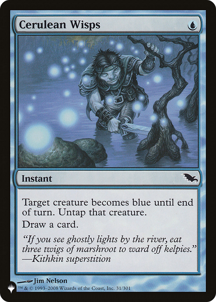 Cerulean Wisps (LIST-31/301) - The List