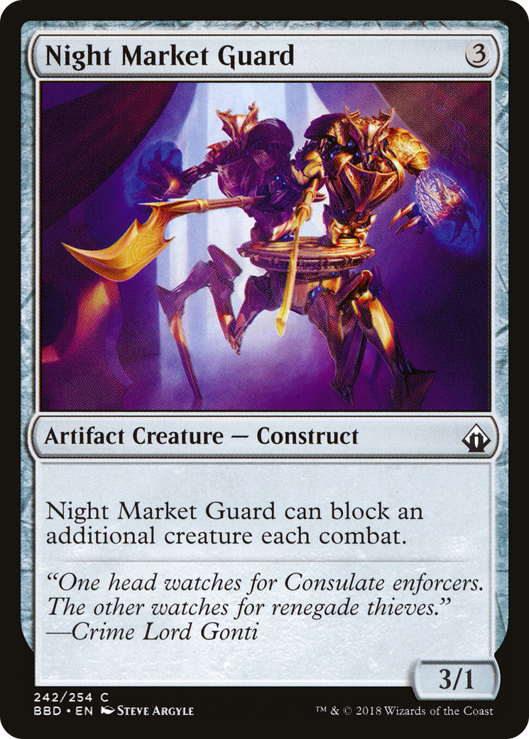 Night Market Guard (BBD-242) - Battlebond